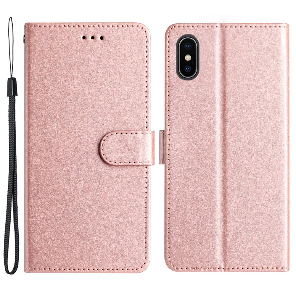 iPhone 7 Wallet Flip Cover Rose – Guld - produktbillede 1