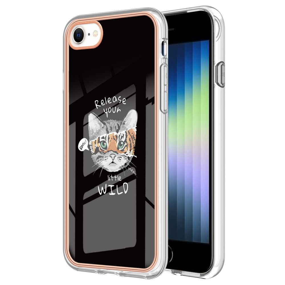 iPhone 7/8/SE TPU Cover Cat & Tiger - produktbillede 1