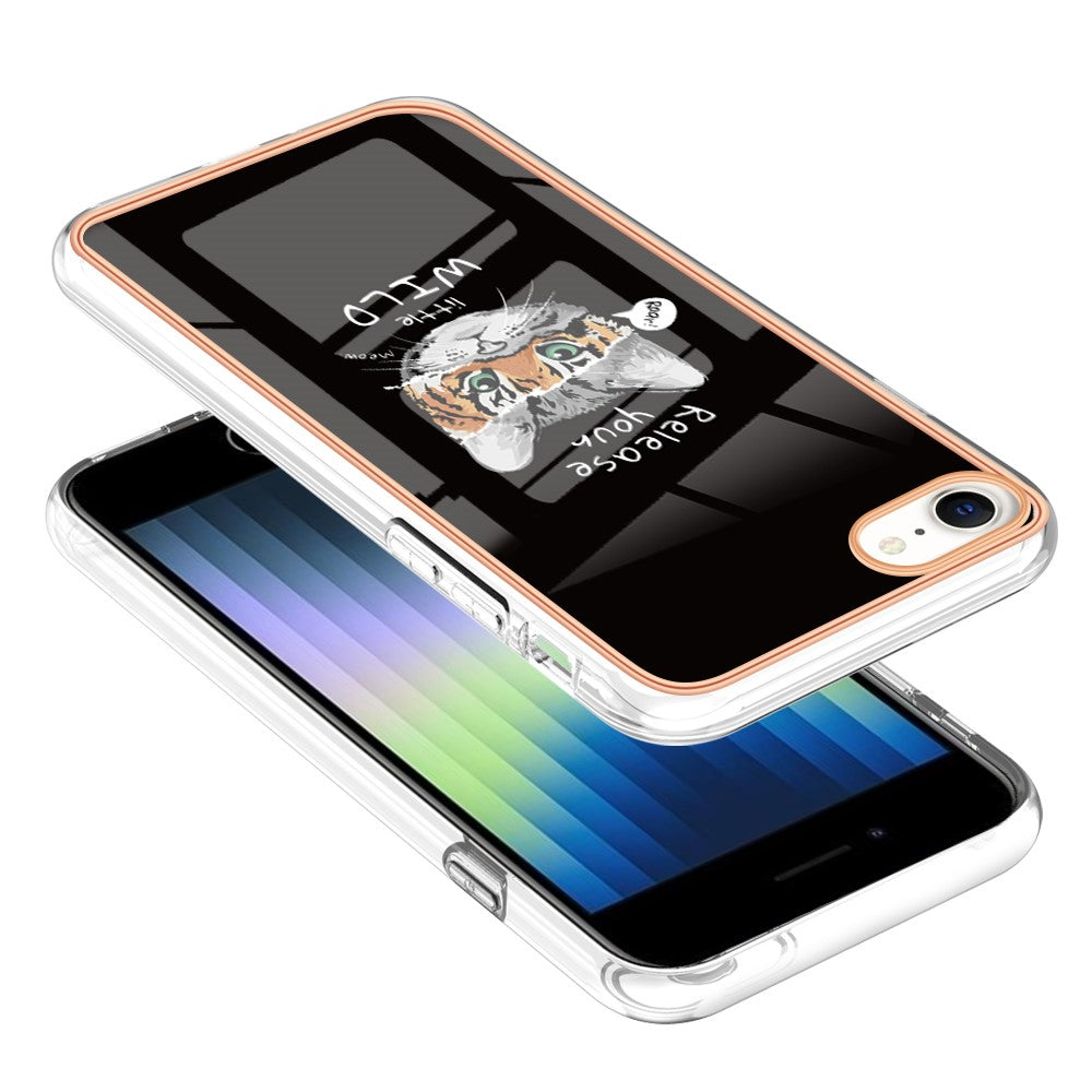iPhone 7/8/SE TPU Cover Cat & Tiger - produktbillede 3