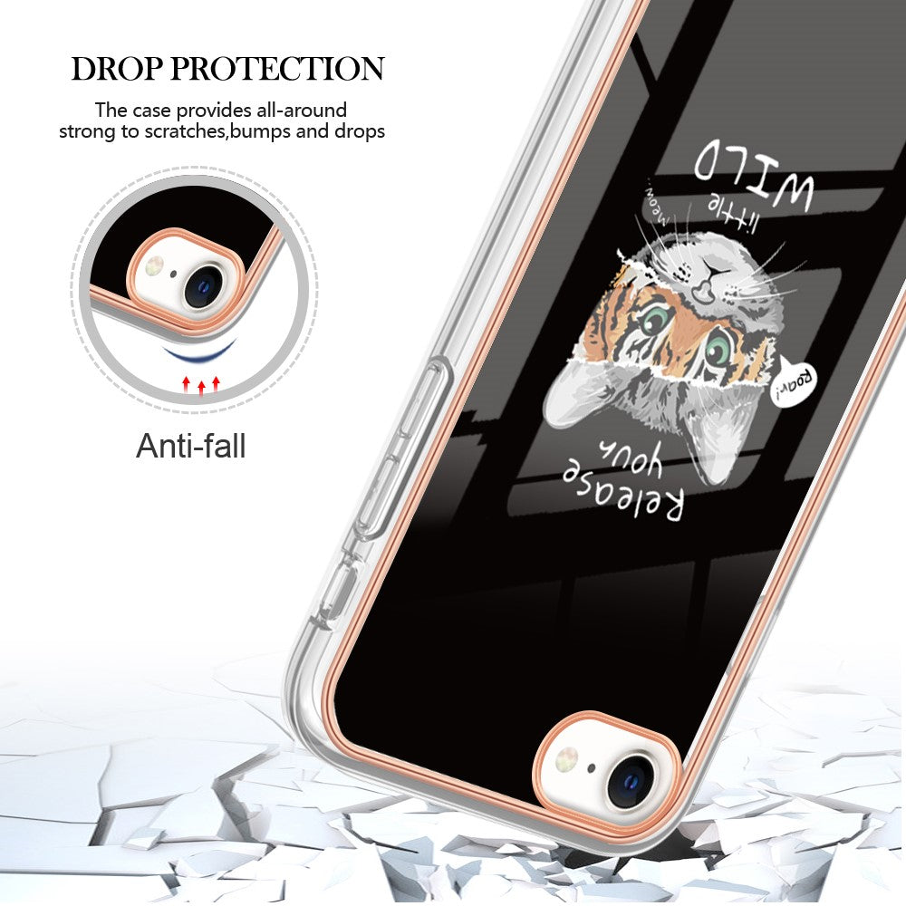 iPhone 7/8/SE TPU Cover Cat & Tiger - produktbillede 4