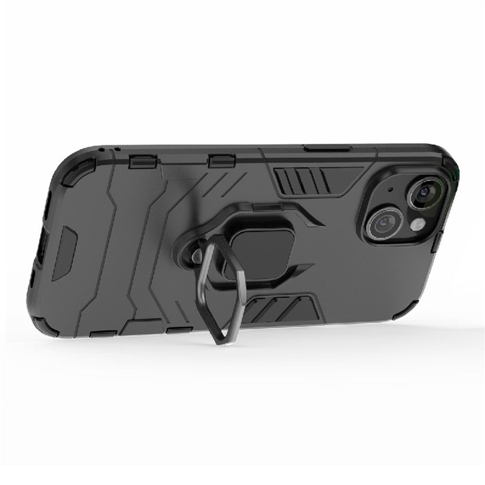 iPhone 15 Plus Cover Ring Holder – Sort - produktbillede 4