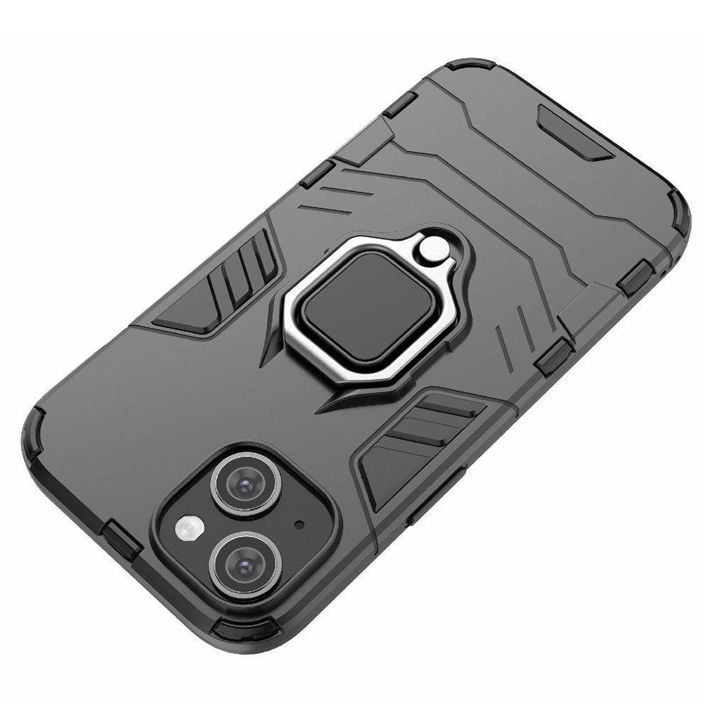 iPhone 15 Plus Cover Ring Holder – Sort - produktbillede 5