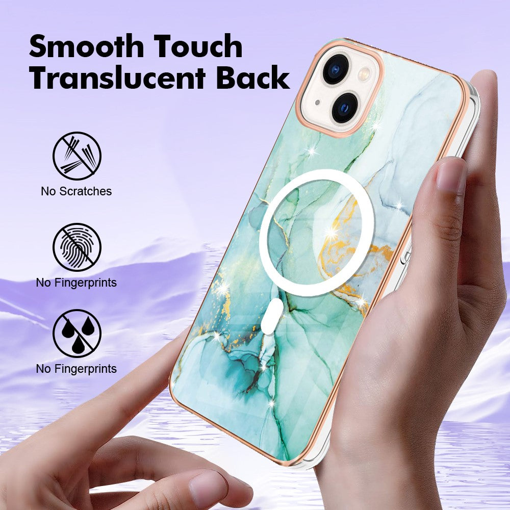 iPhone 15 Plus MagSafe Cover marmor - produktbillede 5
