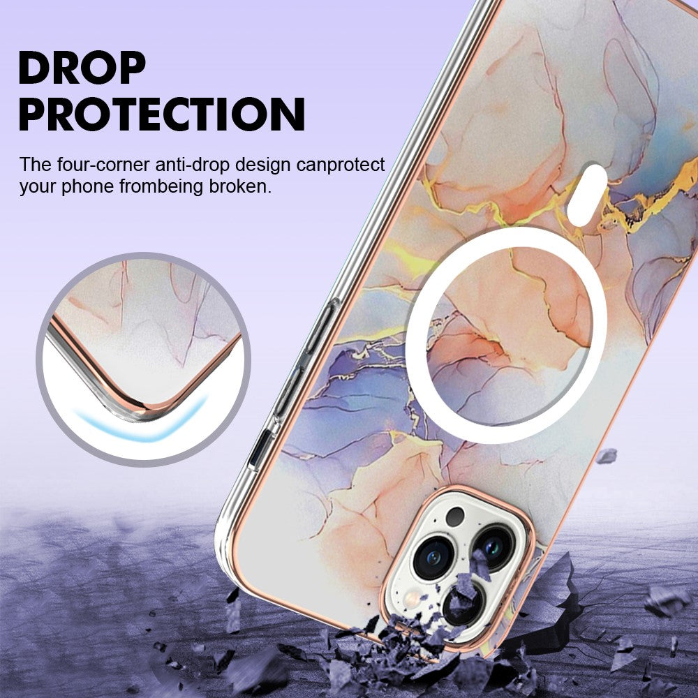 iPhone 15 Pro Max MagSafe Cover marmor - produktbillede 4