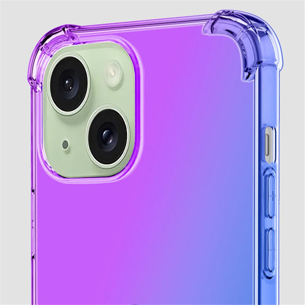 iPhone 15 Cover gradiant – Blå/Pink - produktbillede 3