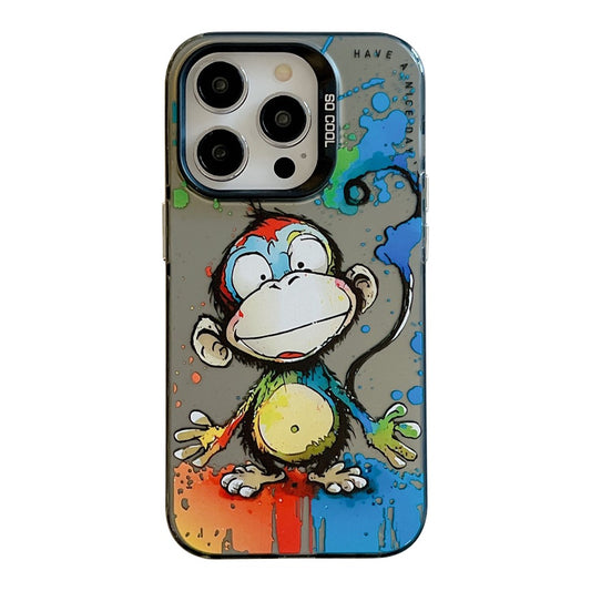 iPhone 13 Pro Max Cover Graffiti Happy Monkey - produktbillede 1