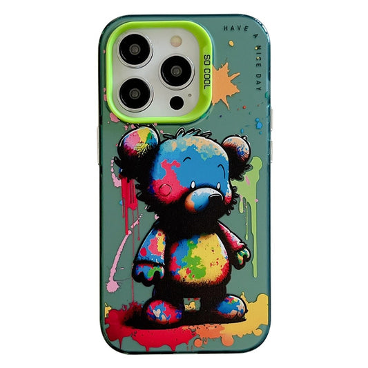 iPhone 13 Pro Max Cover Graffiti Colorful Bear - produktbillede 1