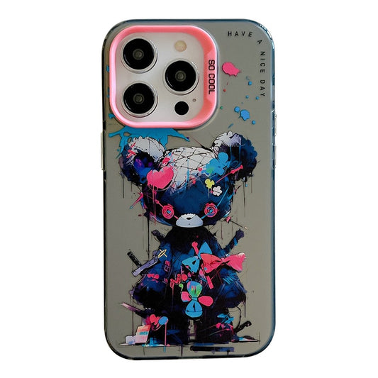 iPhone 13 Pro Max Cover Graffiti Colorful Bear - produktbillede 1
