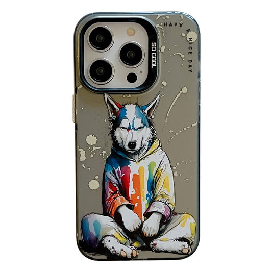 iPhone 13 Pro Cover Graffiti Sweater Dog - produktbillede 1