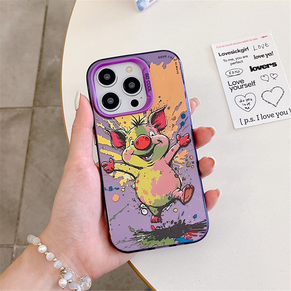 iPhone 14 Pro Max Cover Graffiti Angry Dock - produktbillede 6