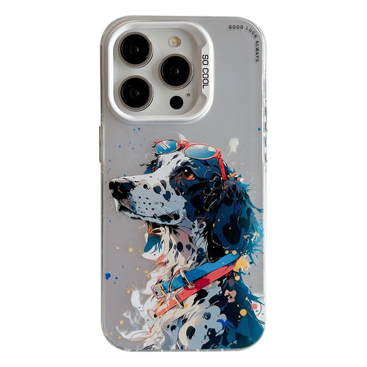 iPhone 14 Pro Max Cover Graffiti Spottet Dog - produktbillede 1