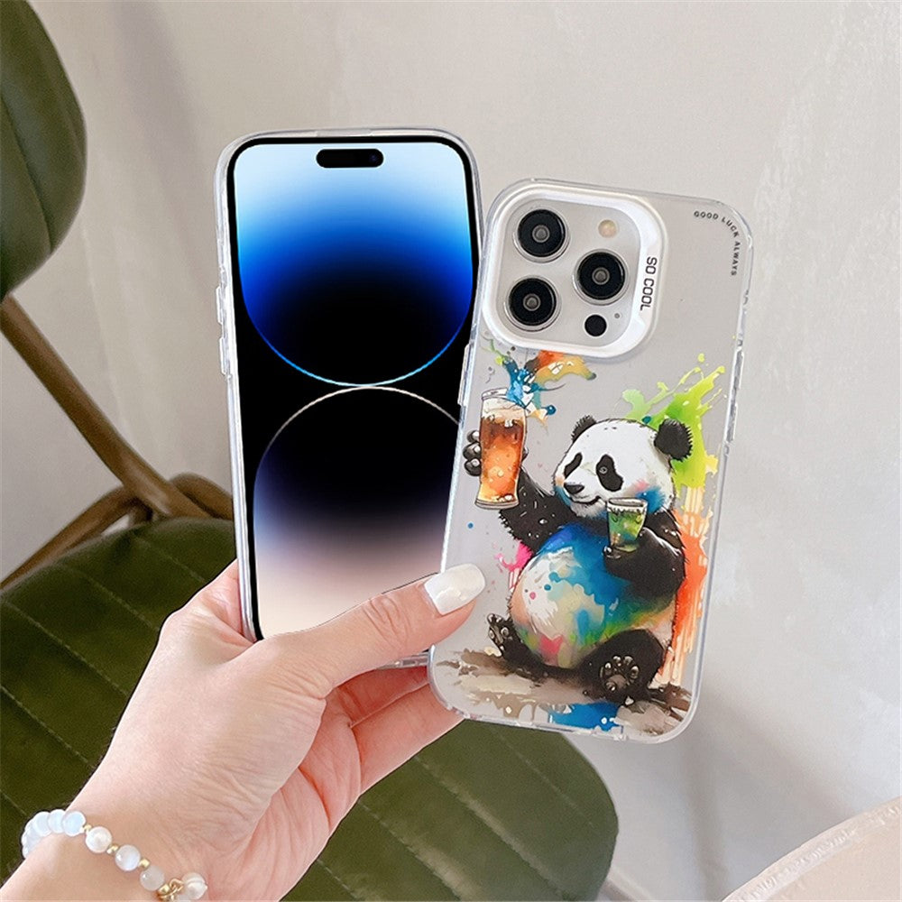 iPhone 14 Pro Max Cover Graffiti Spottet Dog - produktbillede 5