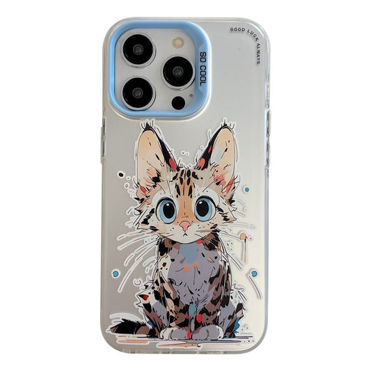 iPhone 14 Pro Max Cover Graffiti Dazed Cat