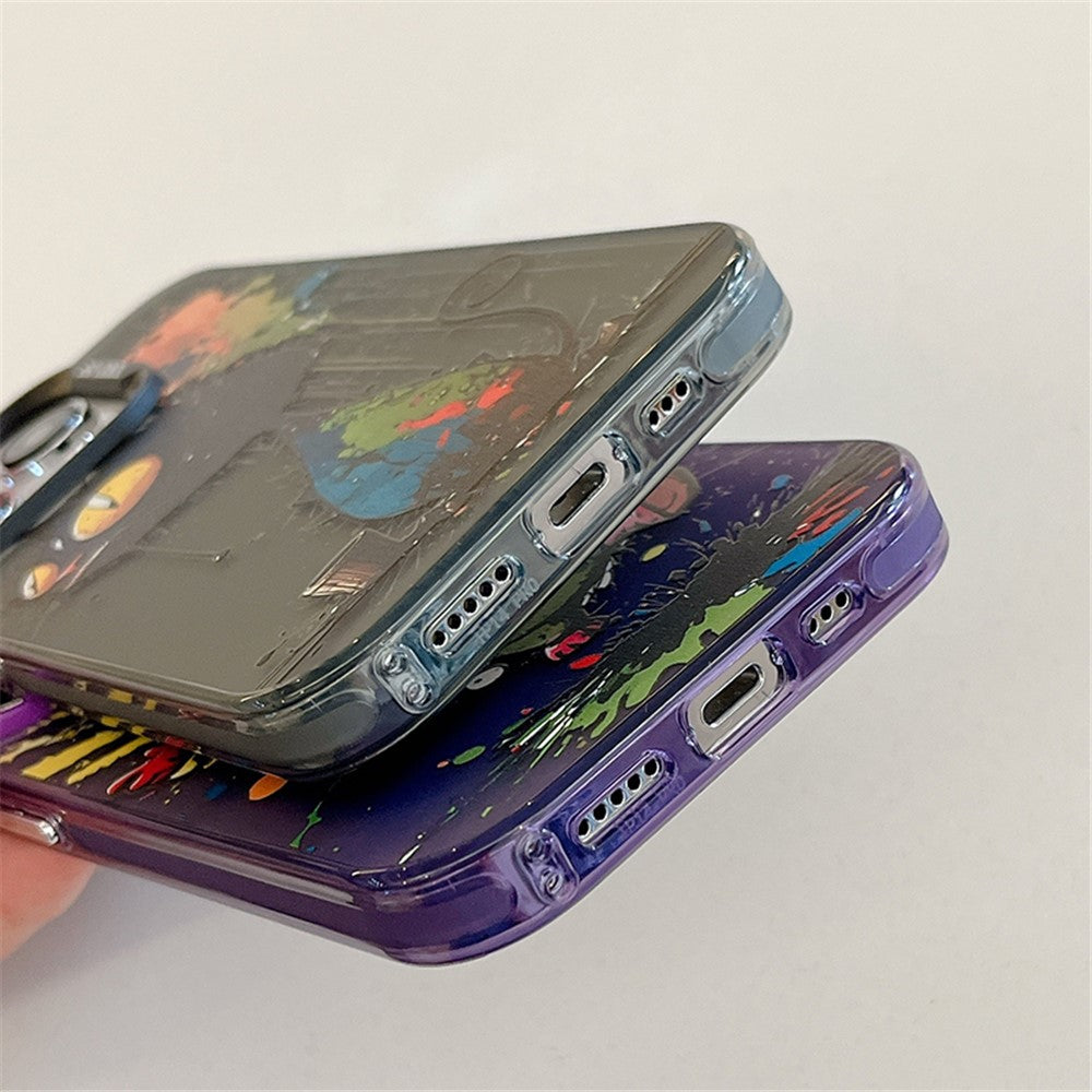 iPhone 14 Pro Max Cover Graffiti Dazed Cat - produktbillede 3