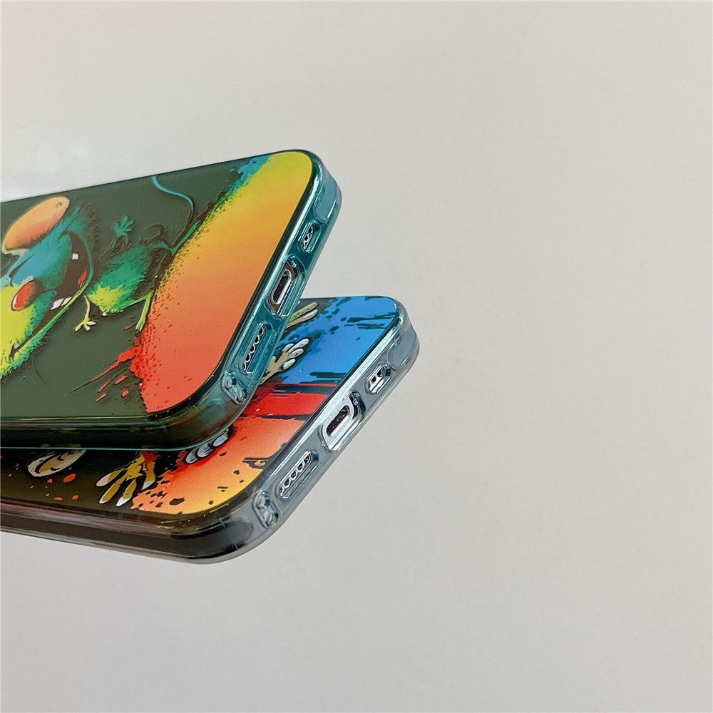 iPhone 14 Pro Cover Graffiti Sweater Dog - produktbillede 3