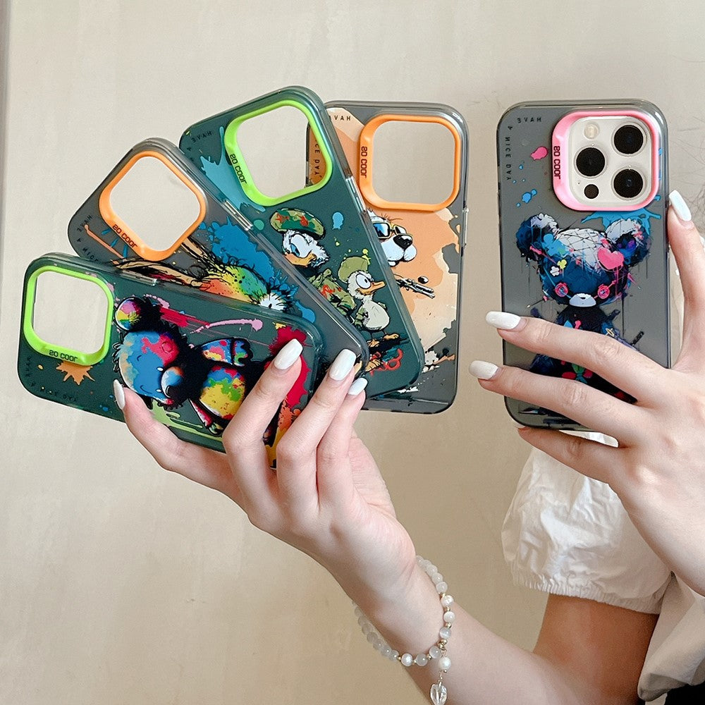 iPhone 14 Pro Cover Graffiti Sweater Dog - produktbillede 6