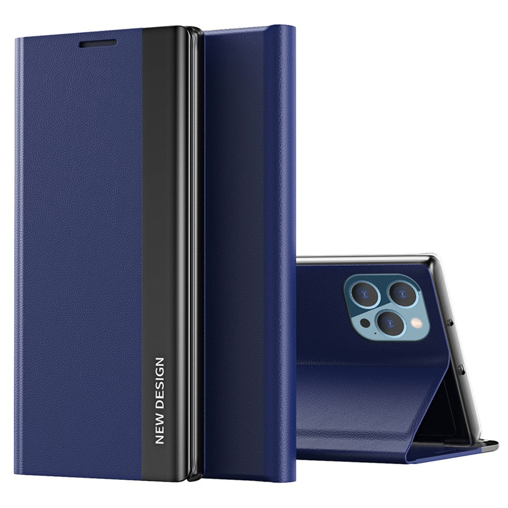 iPhone 15 Pro Max Wallet Flip Cover – Blå - produktbillede 1