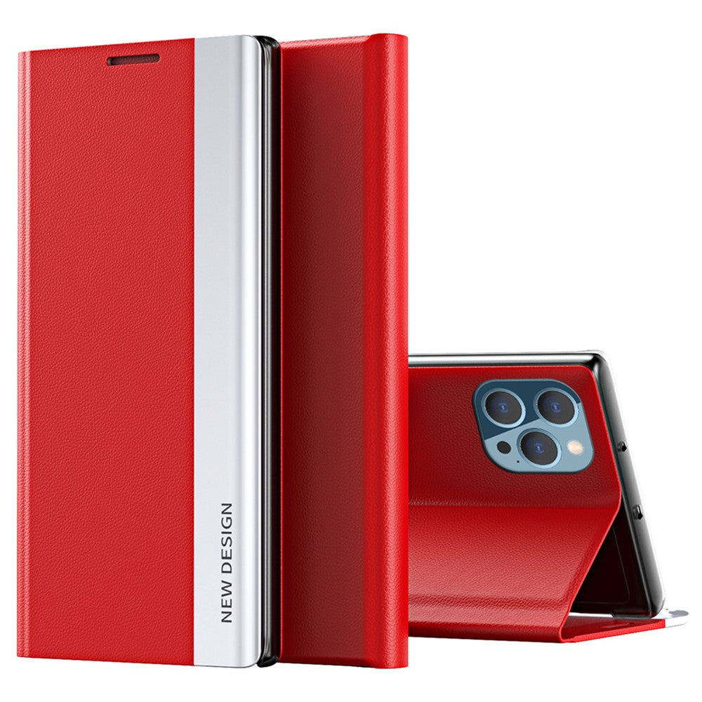 iPhone 15 Pro Max Wallet Flip Cover – Rød - produktbillede 1