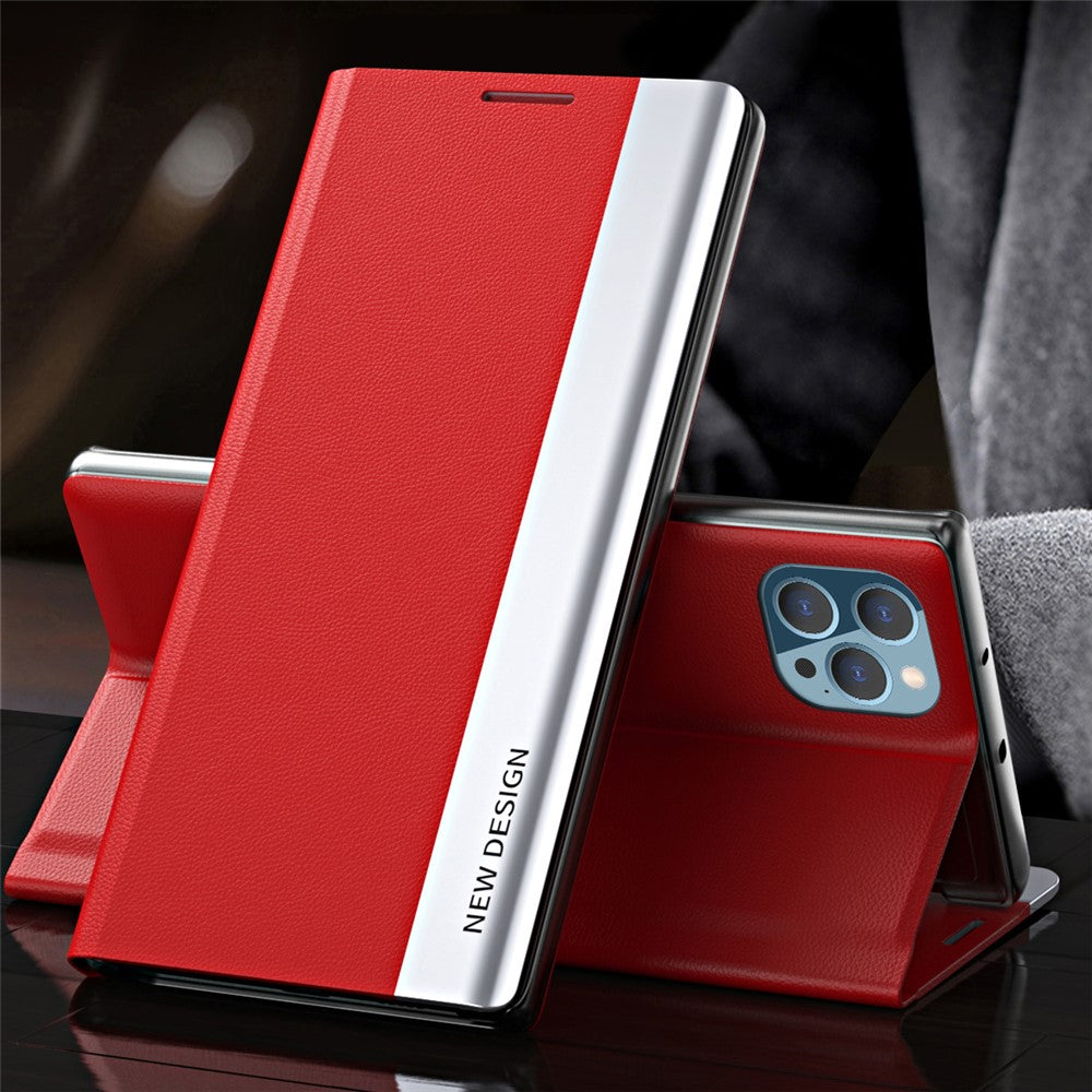 iPhone 15 Pro Max Wallet Flip Cover – Rød - produktbillede 2