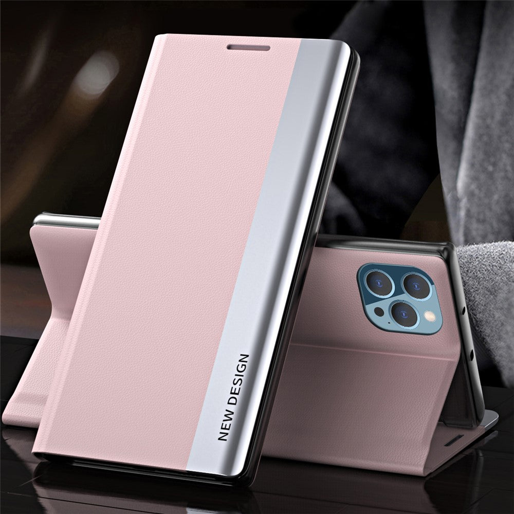 iPhone 15 Pro Max Wallet Flip Cover – Lyserød - produktbillede 2