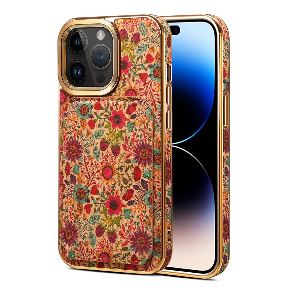 iPhone 15 Pro Cover Blomster Art - produktbillede 1