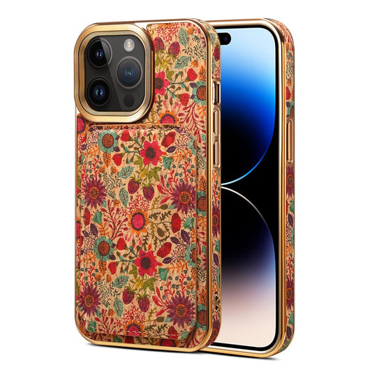 iPhone 15 Pro Cover Blomster Art - produktbillede 1