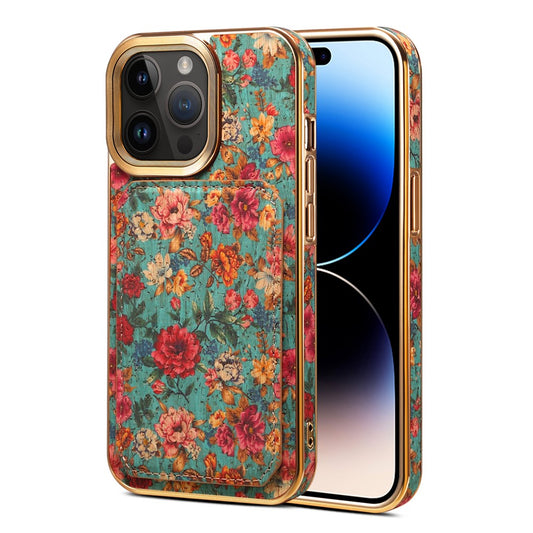 iPhone 15 Pro Cover Blomster Art - produktbillede 1