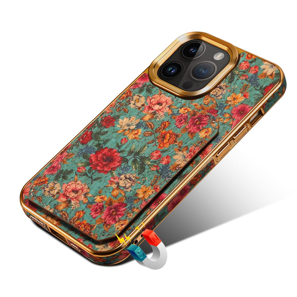 iPhone 15 Pro Cover Blomster Art - produktbillede 3