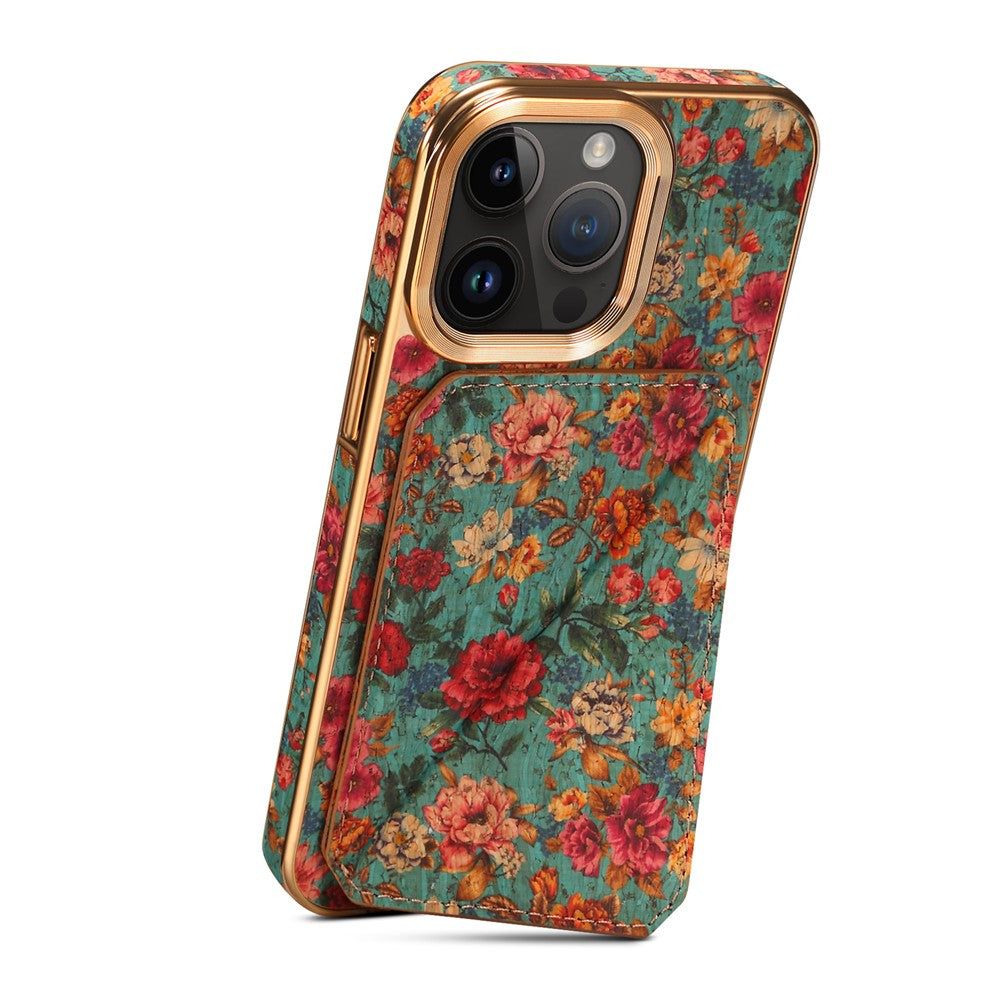 iPhone 15 Pro Cover Blomster Art - produktbillede 4