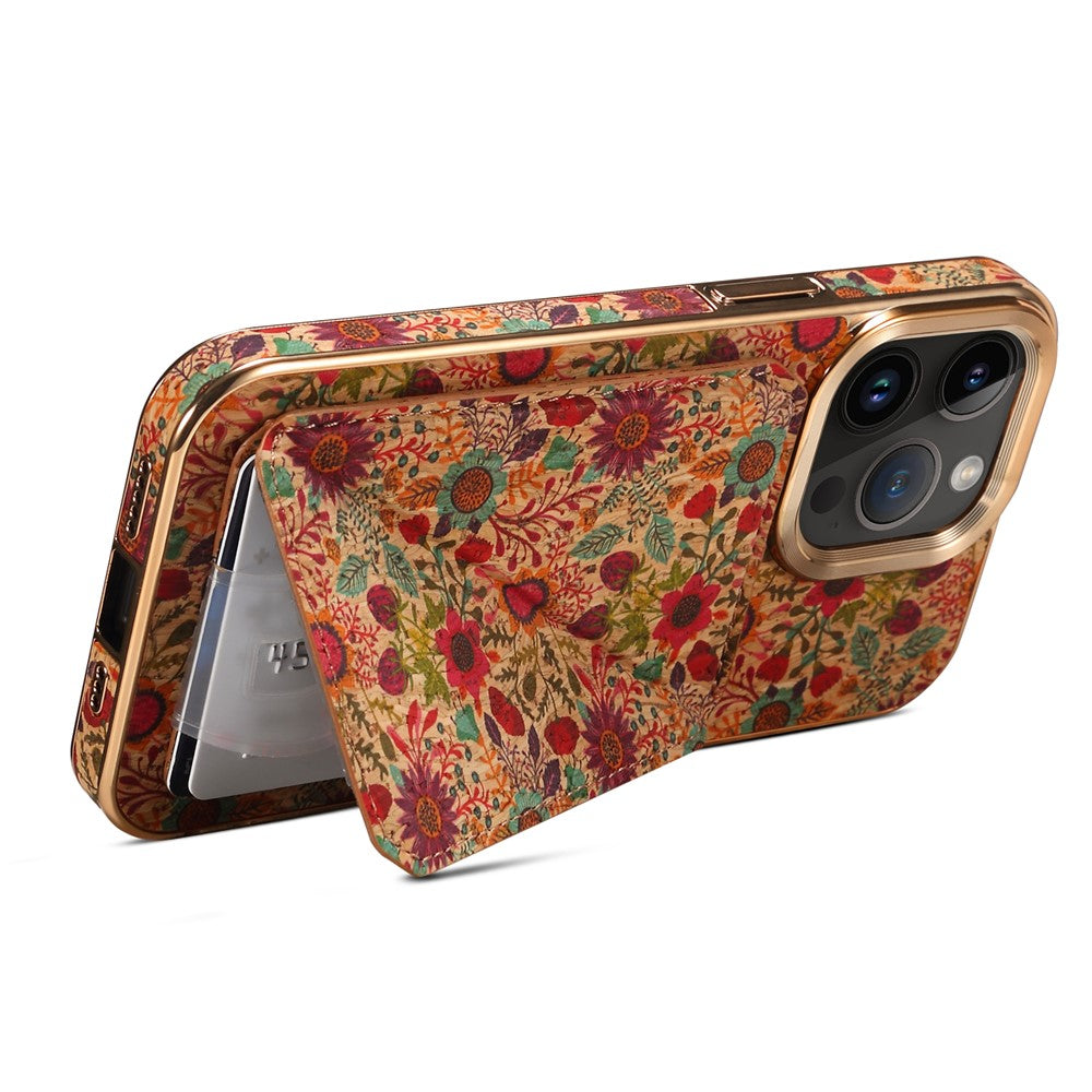iPhone 12/12 Pro Cover Blomster Art - produktbillede 4