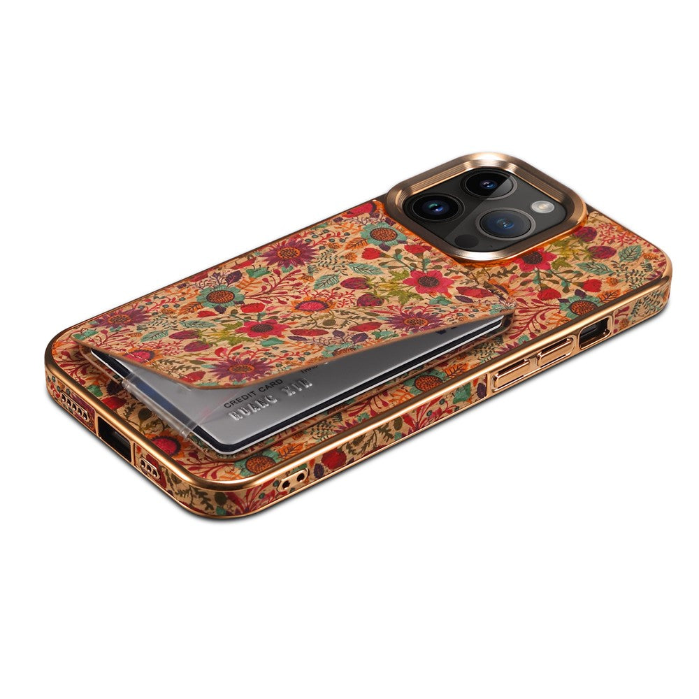 iPhone 12/12 Pro Cover Blomster Art - produktbillede 5