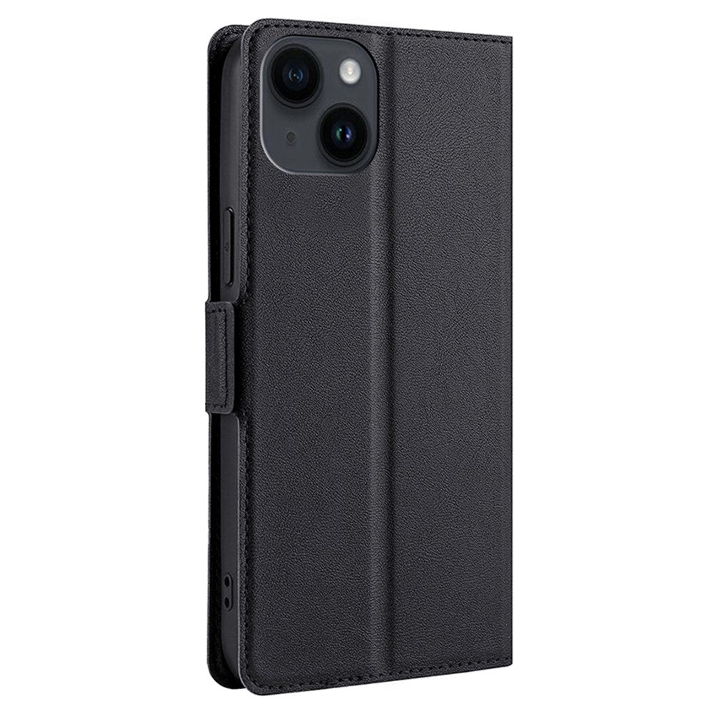 iPhone 15 Plus Wallet Flip Cover – Sort - produktbillede 7