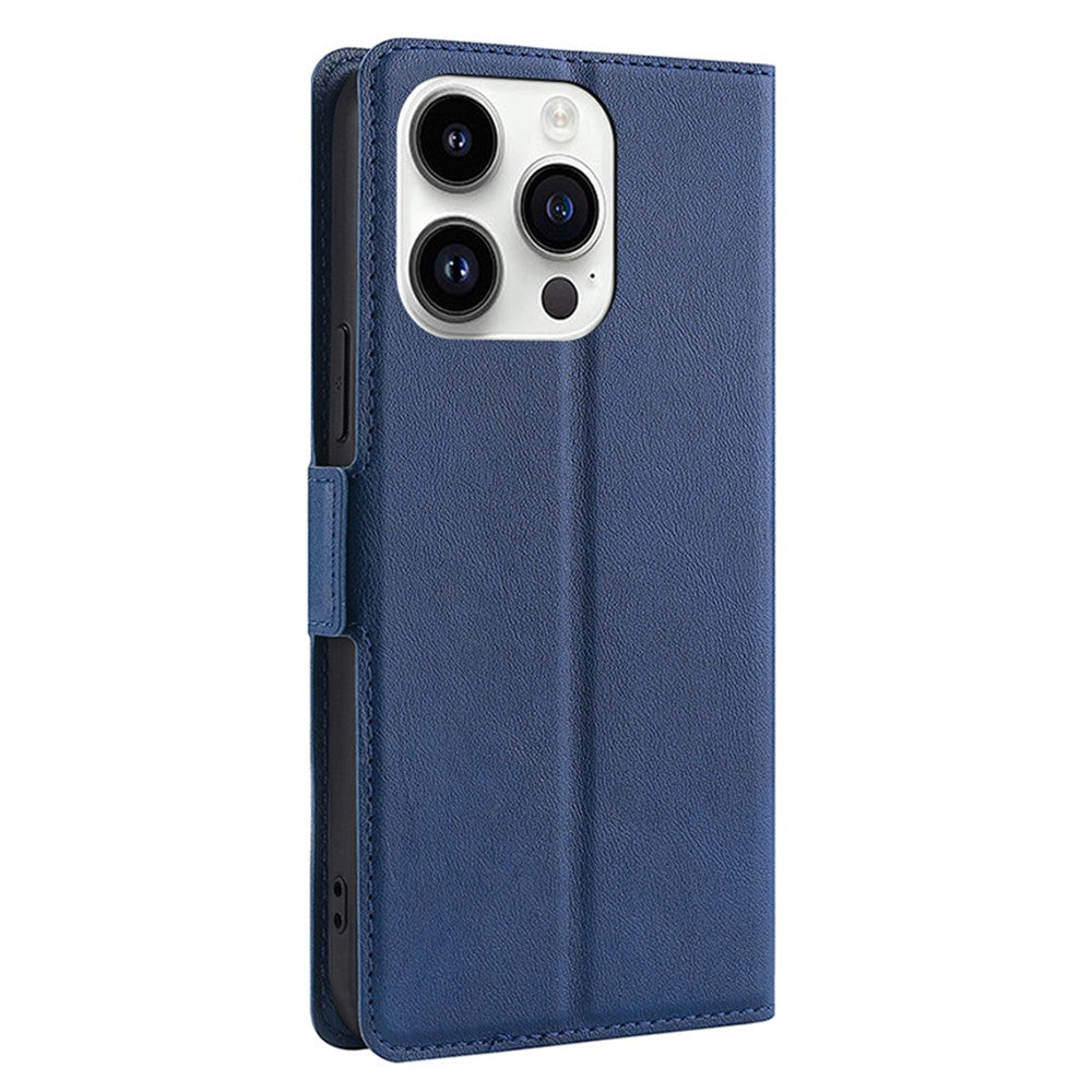 iPhone 15 Pro Wallet Flip Cover – Blå - produktbillede 7