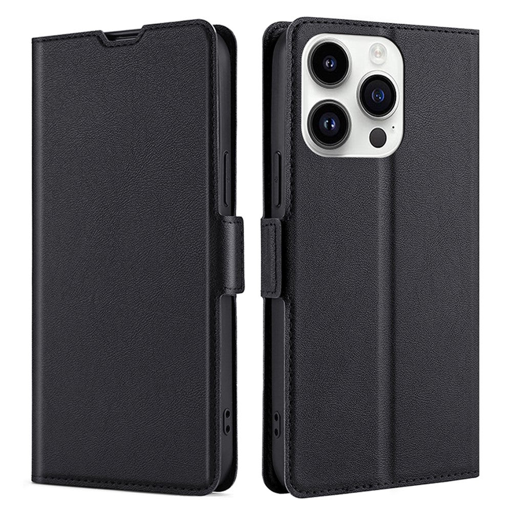 iPhone 15 Pro Wallet Flip Cover – Sort - produktbillede 1