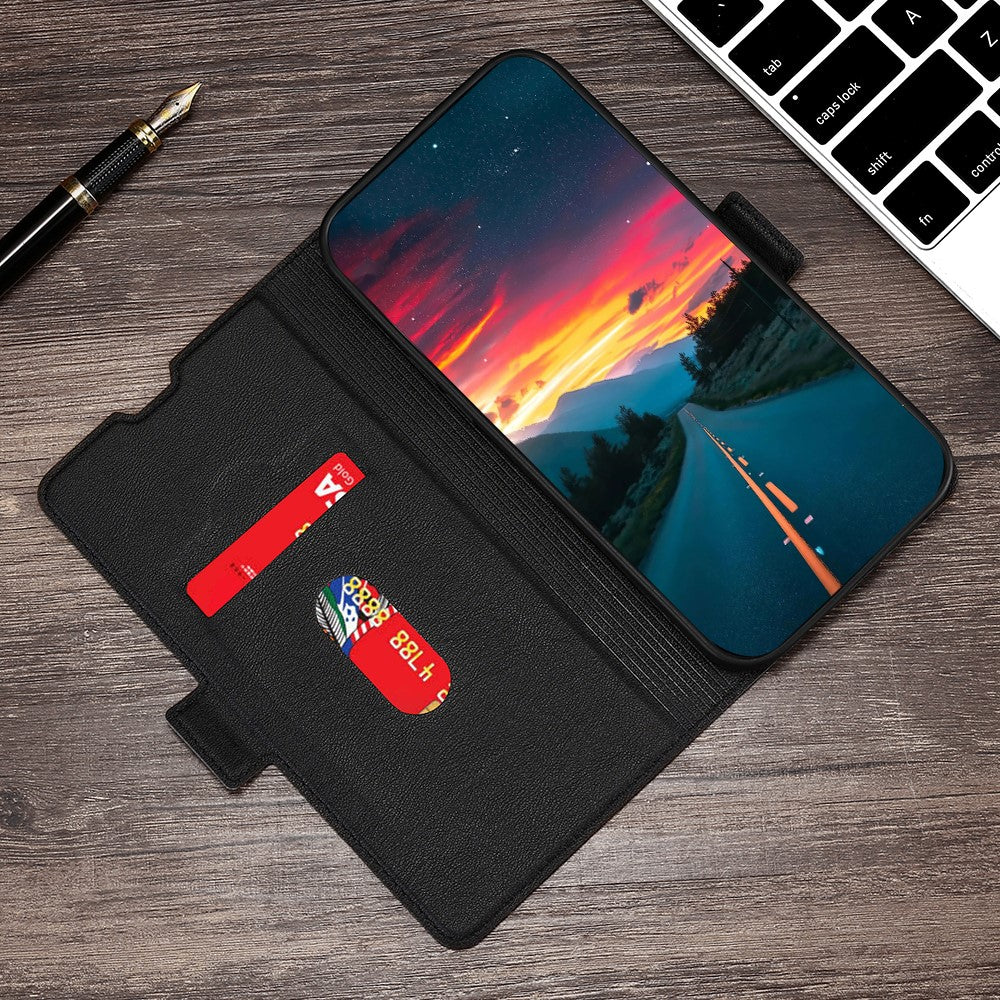 iPhone 15 Pro Wallet Flip Cover – Sort - produktbillede 5