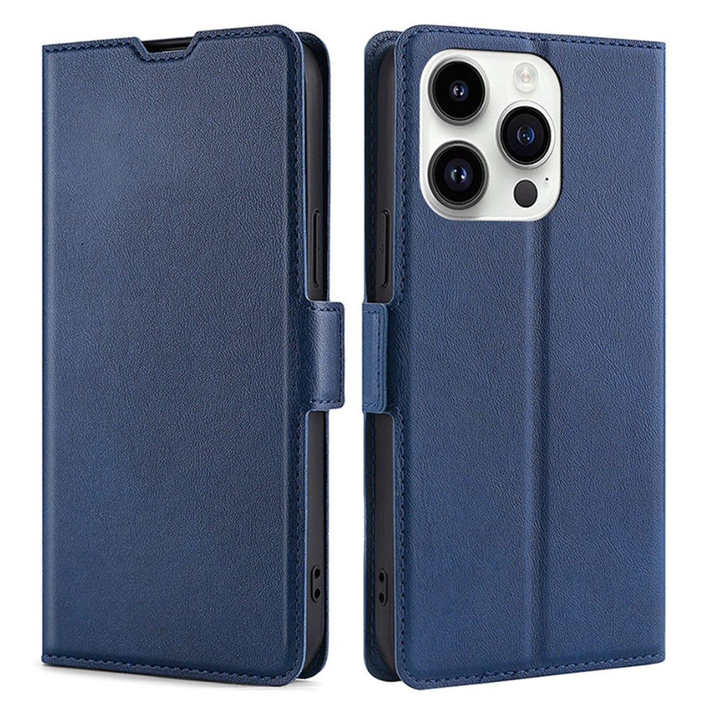 iPhone 15 Pro Max Wallet Flip Cover – Blå - produktbillede 1