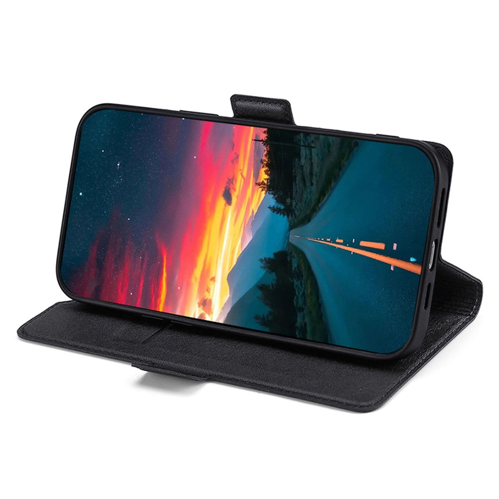 iPhone 15 Wallet Flip Cover – Sort - produktbillede 3