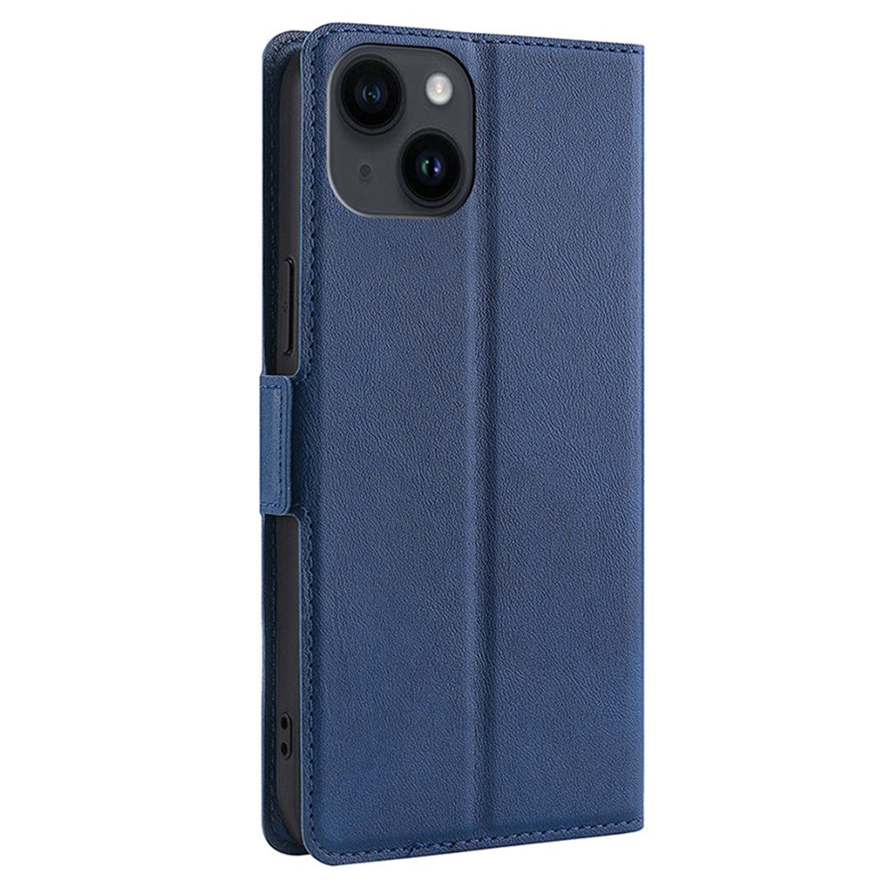 iPhone 15 Wallet Flip Cover – Blå - produktbillede 7