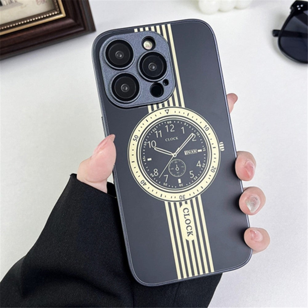 iPhone 15 Pro MagSafe Cover Magnetic Clock Design – Blå - produktbillede 1