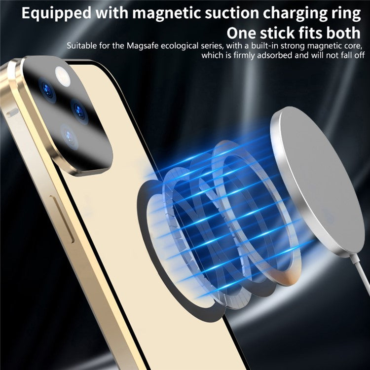 iPhone 15 Pro Max MagSafe Cover Tempered Glass