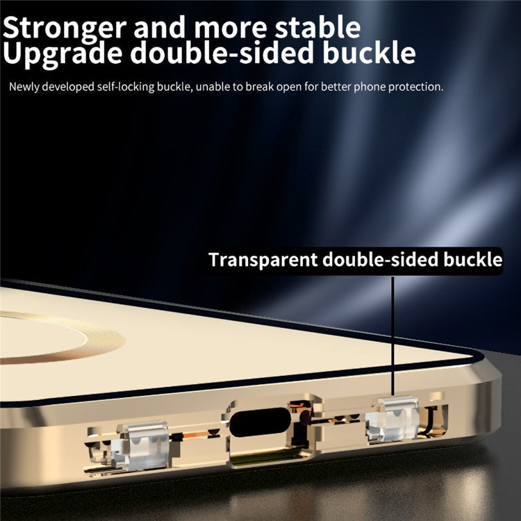iPhone 15 Pro Max MagSafe Cover Tempered Glass