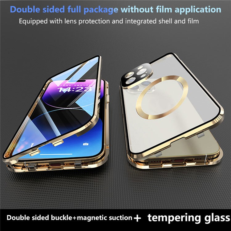 iPhone 15 Pro Max MagSafe Cover Tempered Glass