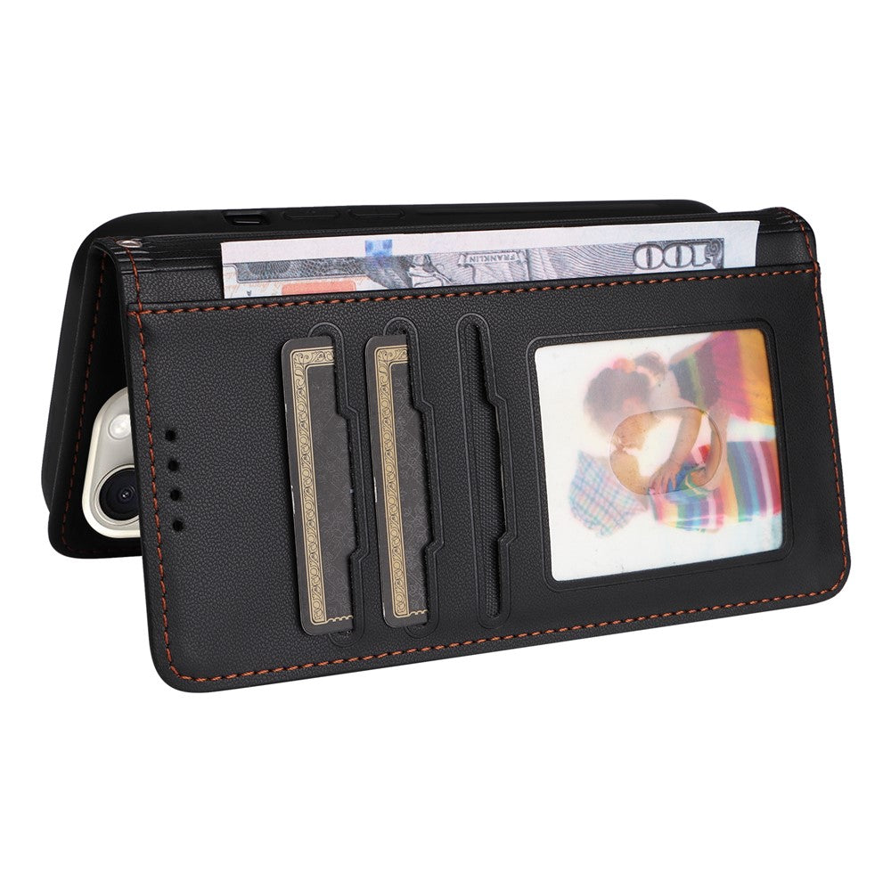 iPhone 15 Pro Max Læder Cover Detachable – Sort - produktbillede 4