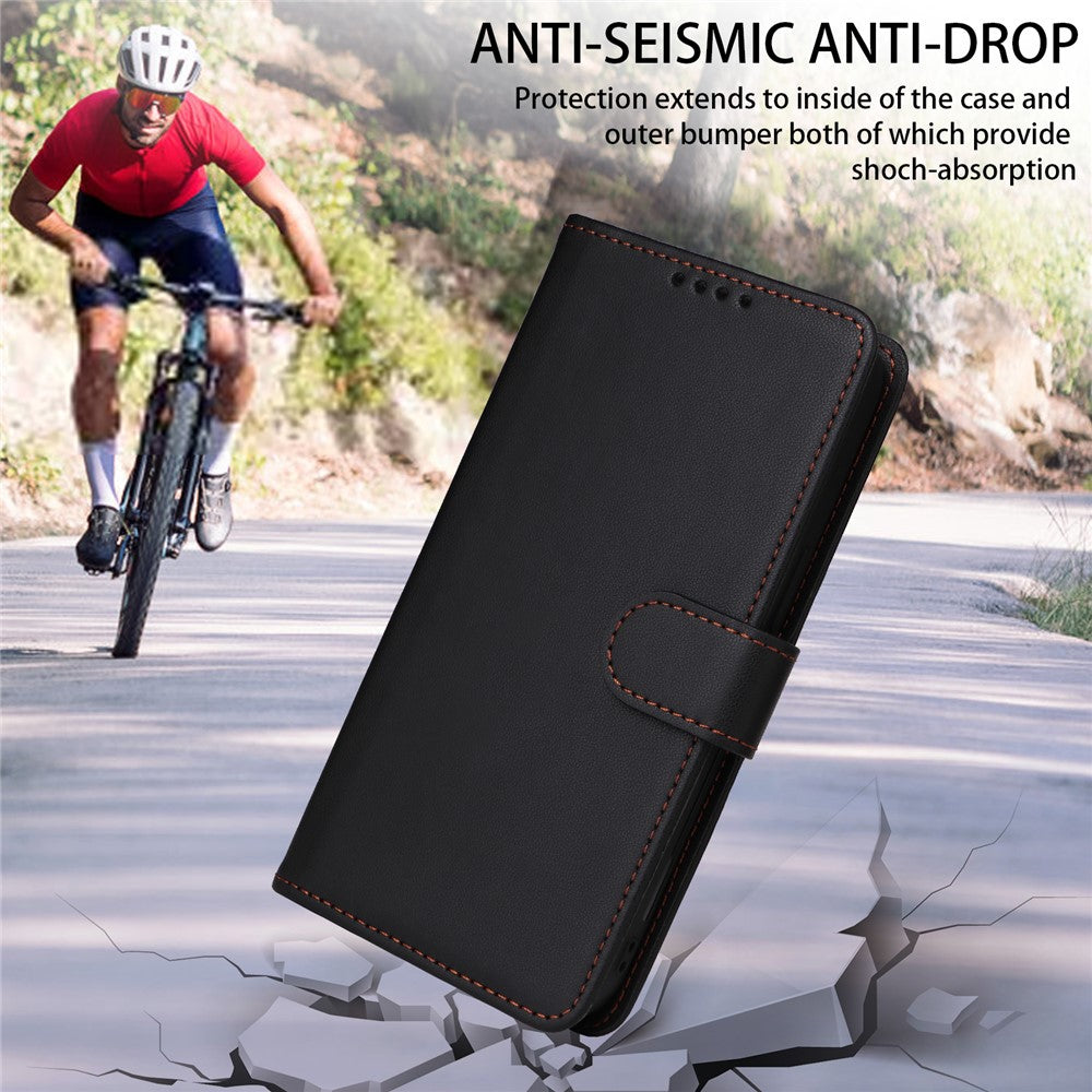iPhone 15 Pro Max Læder Cover Detachable – Sort - produktbillede 6