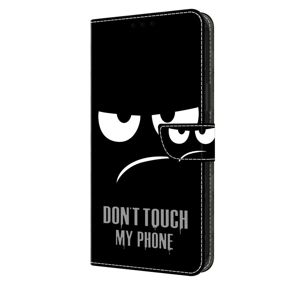 iPhone 15 Wallet Flip Cover Don't Touch - produktbillede 6