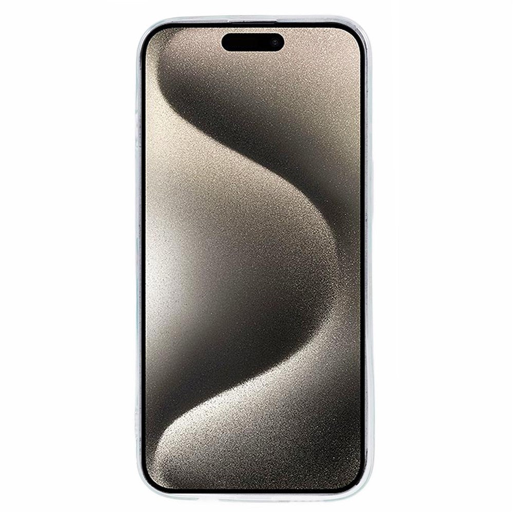 iPhone 15 Cover Flexible Marble – Grøn - produktbillede 2