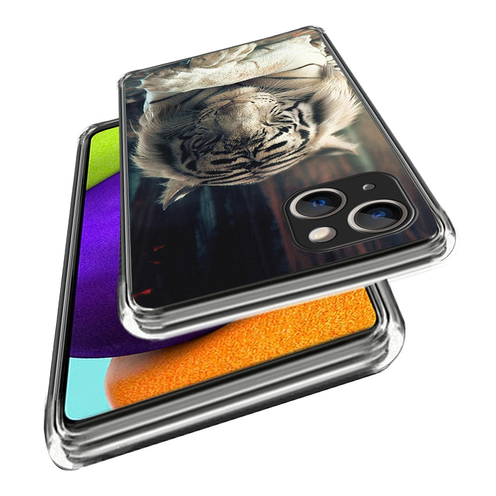 iPhone 15 Tiger – Hvid - produktbillede 2