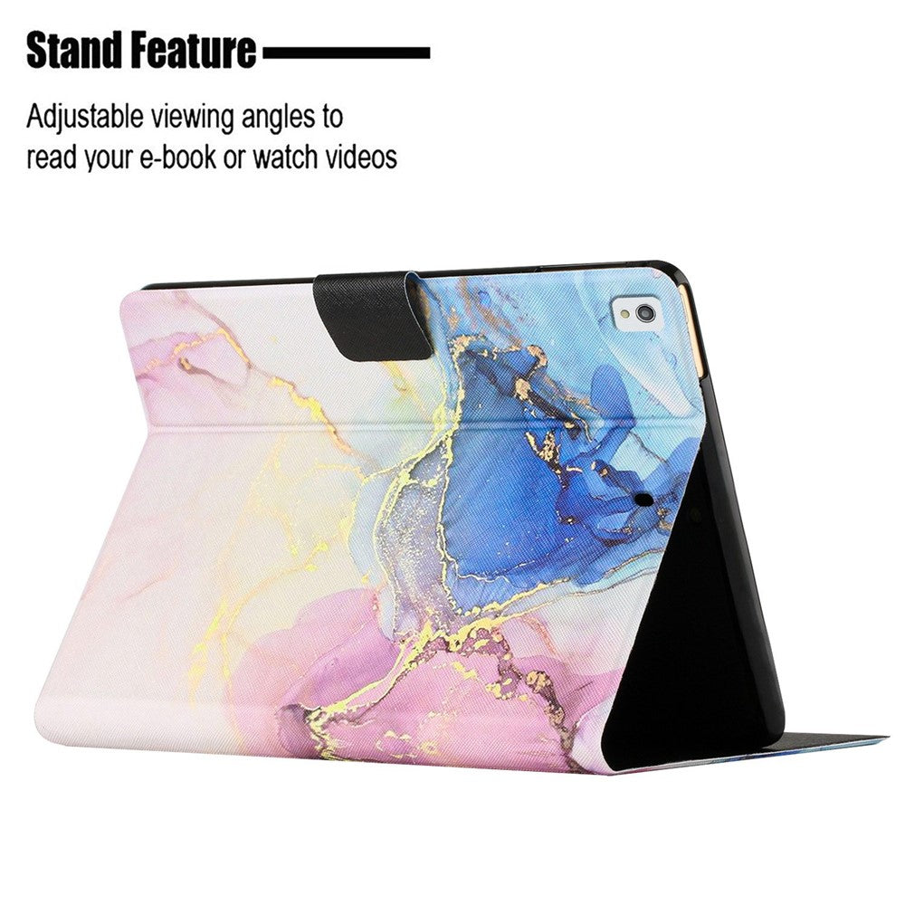 iPad 10,2 Stand Pink Blue Marble - produktbillede 3