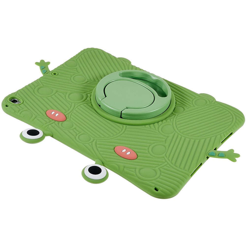 For iPad 10.2 (2021) / (2020) / (2019) / iPad Pro 10.5-inch (2017) / Air 10.5 inch (2019) Protective Case Cartoon Frog Design Silicone + PC Shockproof Tablet Cover - produktbillede 3