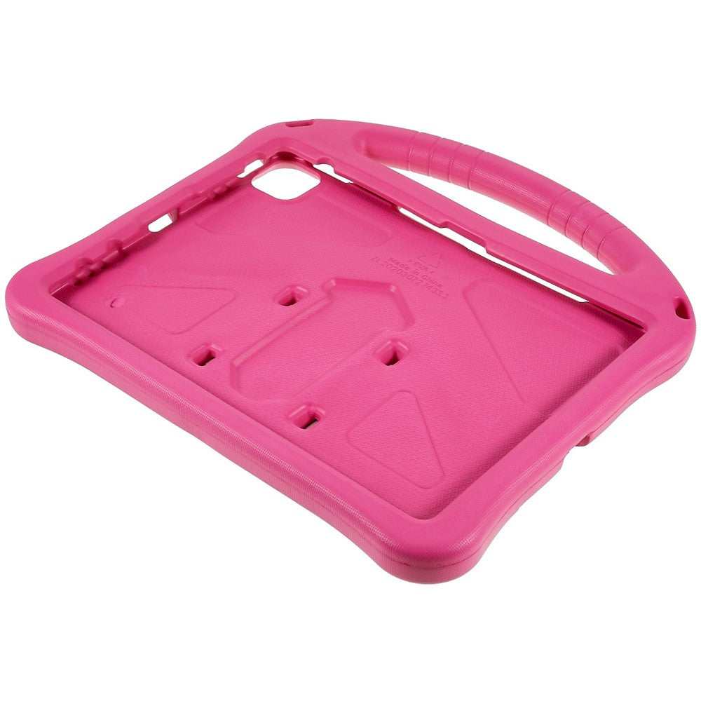 For iPad 10.9 (2022) EVA Rugged Shockproof Tablet Cover Convertible Handle Kickstand Protective Kids Case - Rose - produktbillede 9
